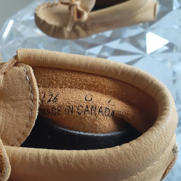 Baby leather moccasins - money earned will be donated to Native mom & baby - Picture 8 of 8